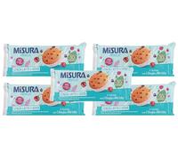 5X Misura Privolat Soffici Tortine Senza Lattosio e Uova con Ciliegia e Mirtillo 290g [5 Confezioni]