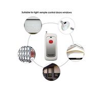 5X Modulo di Apprendimento del Codice di Controllo Remoto Wireless EV1527 da 433 MHz con Antenna, Controllo A Pulsante Singolo, Apertura A Lungo