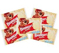 5X Motta Biancori Snack di Cioccolato Bianco con Riso Croccante Biancorì 110g [5 Confezioni]