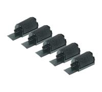 5x Nastro inchiostrato per Olivetti 800 PD PD 710 711 PD 712 PD 710 PD nero