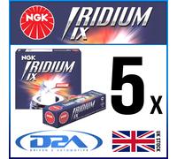 5x NGK BPR9EIX (6853) IRIDIUM IX CANDELE