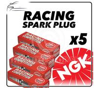5x NGK Candele Accensione Corsa Parte Numero R7435-8 Azione N° 4895 Originale