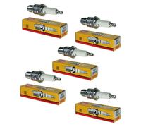 5X NGK Candele Di Accensione Adatte Per Fiat 850 Spider