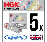5x NGK PFR7M (4877) Laser Platinum CANDELE
