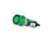 5x NI-1FGN spia di controllo: con luce al neon FLUO verde piatto 230VAC IP20 ...