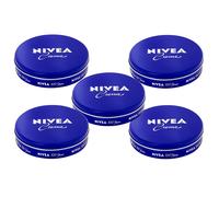 5x NIVEA Creme 75 ml - Iconic Skincare for the Tutta Family | Rich Moisturizing