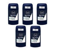 5x Nivea Derma Control Deodorante Solido Stick per Uomo 5x 50ml VENDITORE UE