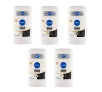 5x Nivea Invisible Black & White Silky Antitraspirante Deodorante Stick per D...