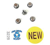 5x Nuovo 1cm 1st Fase Regolatore Basso Pressione LP Porta Spina Immersioni 3228