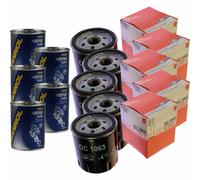 5X Original MAHLE / KNECHT Filtro Olio OC 1063 + 5X SCT Flush Motore
