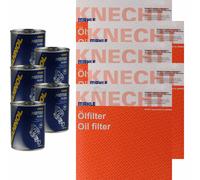 5X Original MAHLE / KNECHT Filtro Olio OC 213 + 5X SCT Flush Motore