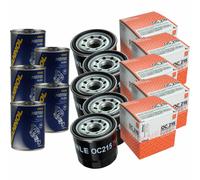 5X Original MAHLE / KNECHT Filtro Olio OC 215 + 5X SCT Pulizia Motore