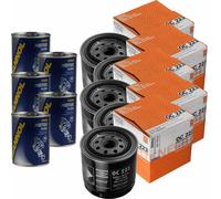 5X Original MAHLE / KNECHT Filtro Olio OC 223 + 5X SCT Flush Motore