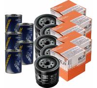 5X Original MAHLE / KNECHT Filtro Olio OC 23 + SCT Pulizia Motore