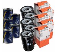 5X Original MAHLE / KNECHT Filtro Olio OC 264 + 5X SCT Flush Motore