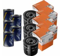 5X Original MAHLE / KNECHT Filtro Olio OC 269 + 5X SCT Flush Motore