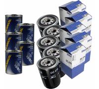 5X Original MAHLE / KNECHT Filtro Olio OC 470 + 5X SCT Flush Motore
