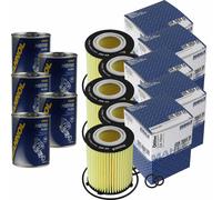 5X Original MAHLE / KNECHT Filtro Olio OX 982D + 5X SCT Flush Motore
