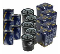 5X Original SCT Filtro Olio SM 113 + Motor Flush Pulizia Motore