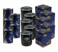 5X Original SCT Filtro Olio SM 174 + Flush Motore