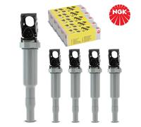 5x Originale NGK Modulo Accensione Bobina Per BMW 1ER E87 3ER E90 5ER E60 6ER