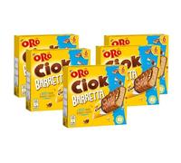 5X Oro Ciok Barrette Ricoperte di Cioccolato al Latte con Ripieno di Cacao e Riso Soffiato 162g [5 Confezioni]