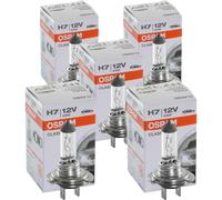 5X OSRAM CLASSIC H7 1500 LM Lampadina