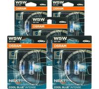 5X OSRAM COOL BLUE INTENSE W5W DUOPack Lampadine 12V W21X95D