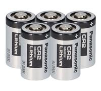5X Panasonic Photobatteria CR2 Litio 3V 850mAh CR17355, DLCR2, EL1CR2, CR15H27