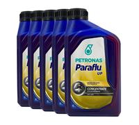 5X PARAFLU UP ROSSO ANTIGELO PURO 1 LITRO CONCENTRATO LIQUIDO RADIATORE