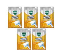 5x pastiglie per gola fresca al miele Vicks 72 g miele e mentolo + eucalipto