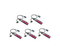 5X PCIe un PCI Express 16X Riser per Laptop Scheda Grafica Esterna EXP GDC BTC Miner MPCIe un PCI-e Slot Mining Card
