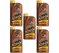 5x PEMCO 1 Litro Imatic 465 D VI Fluido Olio per Ingranaggi Jaso 1A