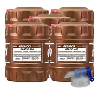 5x PEMCO 20 Litro Imatic 460 Cvt-Fluid Fluido Olio per Ingranaggi