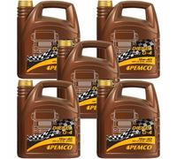 5x PEMCO 5L Diesel G-4 Fatt 15W-40 olio motore Api CI-4 / Sl Acea A3/B4 E7 Jaso