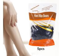 5x perle di cera dura ascelle ascelle per pellet di cera solida indolore per