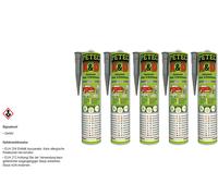 Petec K&d Mastice Sigillante Carrozzeria Adhesivo Grigio Cartuccia 310ml 94630