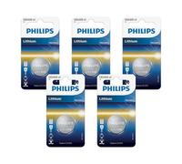 5x Philips CR2450 3V Batteria A Moneta Litio Cellule DL2450 Orologio Telecomando