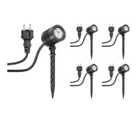 5x Piccolo faretto da giardino a LED con picchetto di terra TARL per esterni