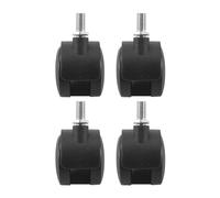 5X(Plastic Ruota Girevole Con Perno Da 8 Mm Stelo Da 1.5 Pollici Dia Wheel 4823