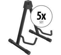 5x Poggiachitarra da Pavimento Supporto Stand Universale Chitarra Basso Robusto