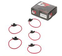 5X Porta Fusibile Piatto Con Copertura 20A Per DAIMLER