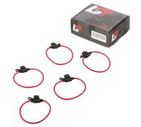 5X Porta Fusibile Piatto Con Copertura 20A Per VW MULTIVAN V