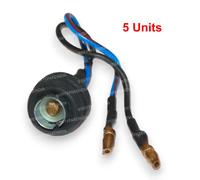 5X Portalampadine Parcheggio Faro Compatibile con Yamaha RX100 BSA Primi Modelli