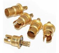 5x Portalampe Contachilometri In Ottone Per Willys Ford Jeep
