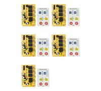 5X Riparazione Della Scheda di Controllo 'Alimentatore Universale per Microonde, Tastiera A Membrana per Computer del Forno A Microonde