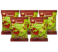 5X Rossana Gocce Pistachio e Chocolate Caramelle Ripiene al Pistacchio e Cioccolato 150g