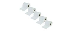 5x Rotolo etichette termiche per Zebra 105SL GK420t 105SE GK420d 220Xi4 DA402