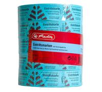 5x Rotolo Herlitz Biglietti 5000 Strappi Eintritskarte Ingresso Di Tenda Party