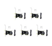 5X Scheda Adattatore per Scheda di Rete da NGFF M.2 un PCIE La Scheda Adatt8611